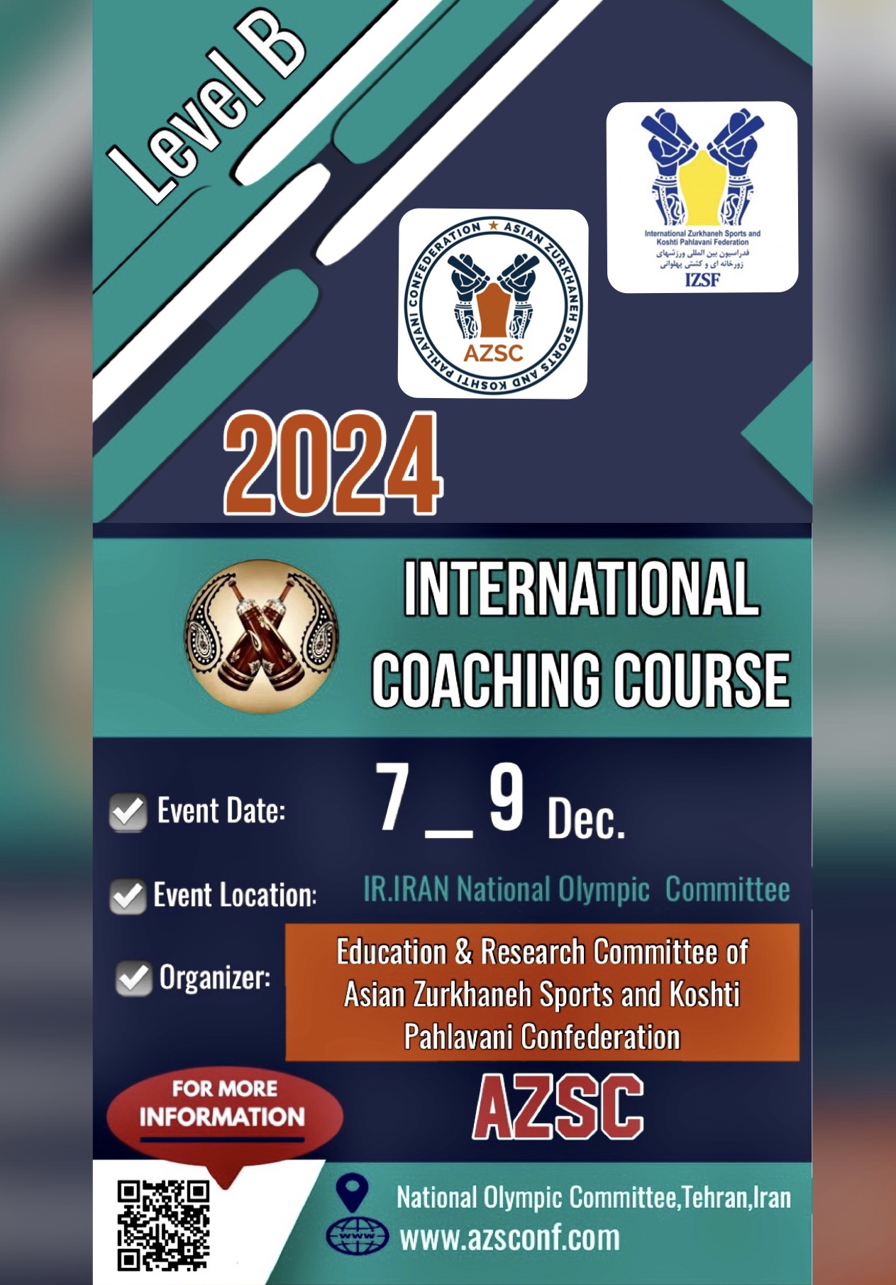 دوره مربیگری بین المللی - INTERNATIONAL COACHING COURSE